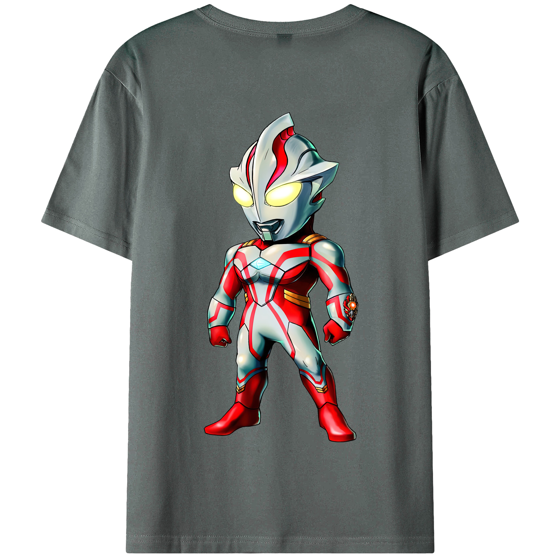 （画像用） ウルトラマン Ultraman 綿100％半袖Tシャツ（背面プリント）